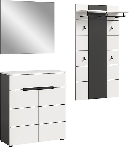 Home affaire Garderoben-Set "REHAT, TOPSELLER, 3-teilig, Breite 175 cm, ind günstig online kaufen