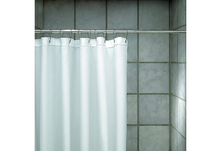 LikeKa Duschvorhangstange chrom matt ohne Bohren, Vorhangstange Klemmstange günstig online kaufen