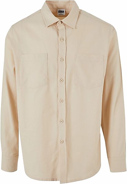 URBAN CLASSICS Langarm-Poloshirt "Urban Classics Herren Flanell Shirt", (1 günstig online kaufen