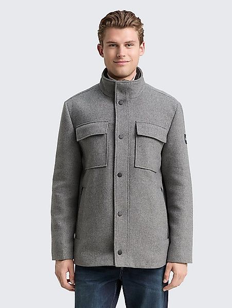 TOM TAILOR Wolljacke Jacken 2-in-1 Wolljacke mit abnehmbarer Innenjacke günstig online kaufen
