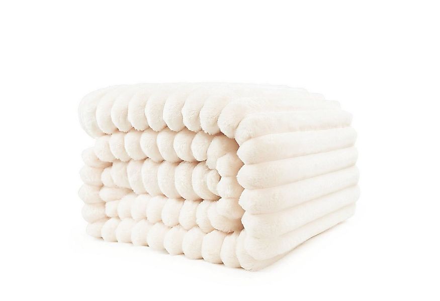 Wohndecke MT08, KEAYOO, Fleecedecke Warm Sofadecke 150x200cm Warm und Weich günstig online kaufen