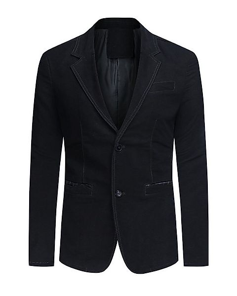 Allthemen Sweatsakko aus Baumwolle Casualsakko Slim Fit Blazer für Freizeit günstig online kaufen