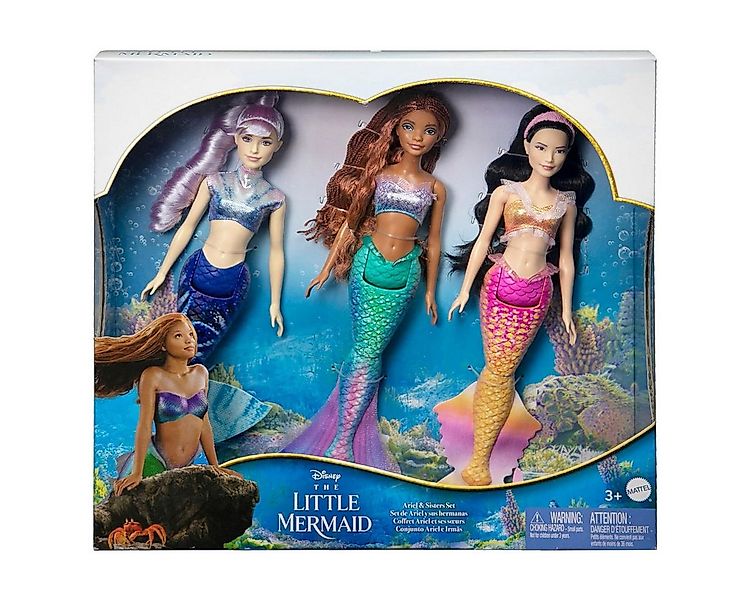 Mattel® Meerjungfrauenpuppe Mattel HND29 - Disney - Arielle - Meerjungfraue günstig online kaufen