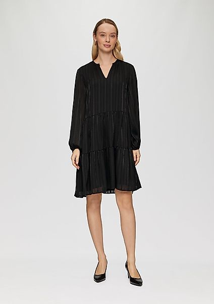 s.Oliver Minikleid Kleid Volantkleid aus Chiffon günstig online kaufen