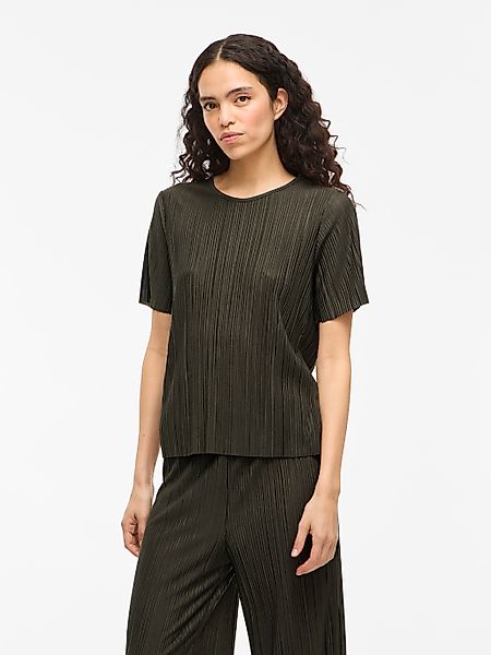 Vila Kurzarmshirt VIPLISA O-NECK S/S TOP günstig online kaufen