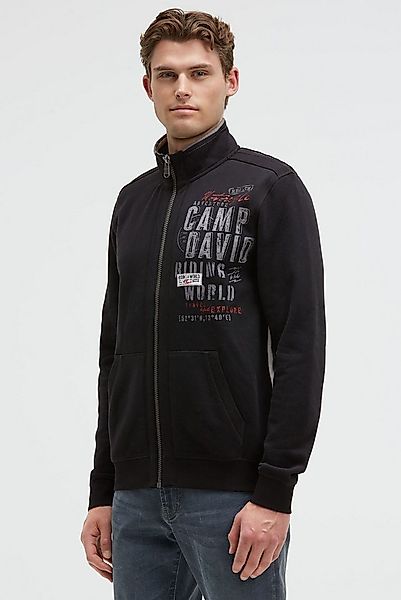 CAMP DAVID Sweatjacke mit Stehkragen günstig online kaufen