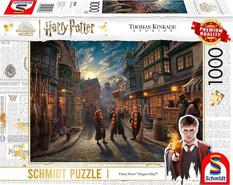 Schmidt Spiele Puzzle Wizarding World, Harry Potter™ Diagon Alley von Thoma günstig online kaufen