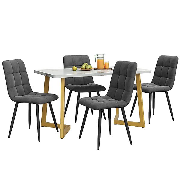 i@home Essgruppe Rechteckiger Esstisch Moderner Küchentisch günstig online kaufen