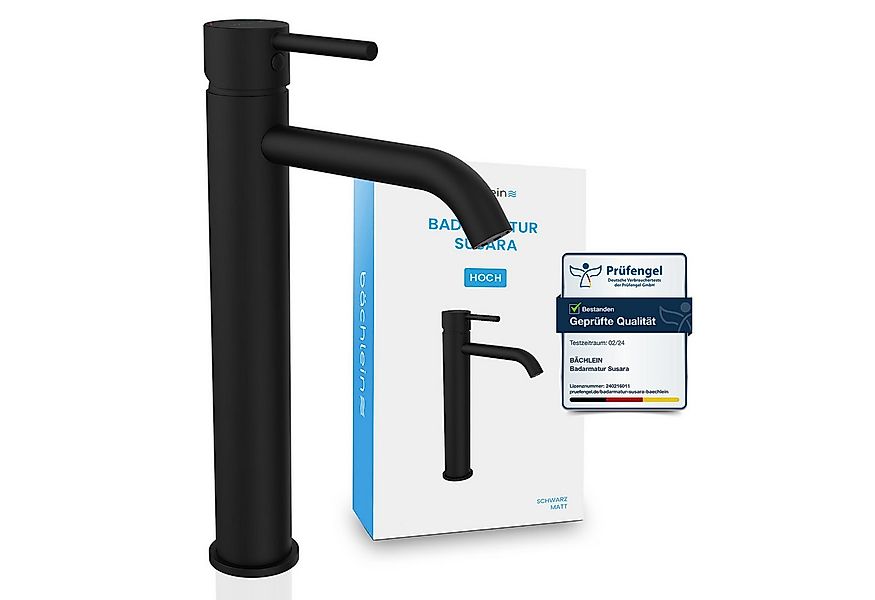 Bächlein Badarmatur Wasserhahn Susara aus Edelstahl, Waschbecken Armatur günstig online kaufen