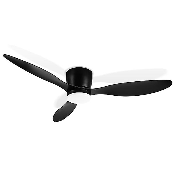 Clanmacy Deckenventilator Deckenventilator Dimmbar mit Beleuchtung günstig online kaufen