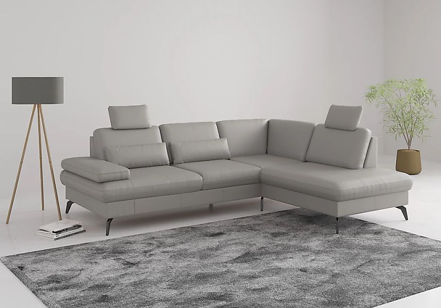 sit&more Ecksofa "Morris L-Form, inkl. Sitztiefenverstellung", wahlweise mi günstig online kaufen