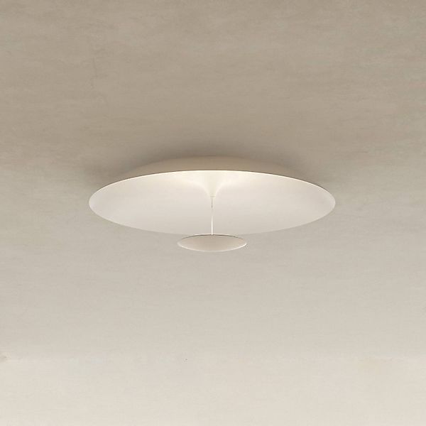 Karman LED-Deckenleuchte BLANCO, Ø 60 cm, weiß, Metall günstig online kaufen