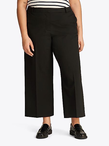 Tommy Hilfiger Curve Culotte "CRV LW BI-STRETCH WIDE CROP PNT", in Großen G günstig online kaufen