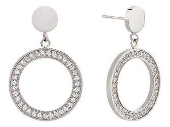 Brautkrone Paar Ohrhänger Elegante Hängeohrringe mit günstig online kaufen