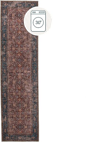 FLAIR RUGS Teppich »Cyra«, rechteckig, 4 mm Höhe, Waschbarer Traditioneller günstig online kaufen
