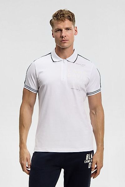 CAMP DAVID Poloshirt mit reflektierenden Details günstig online kaufen