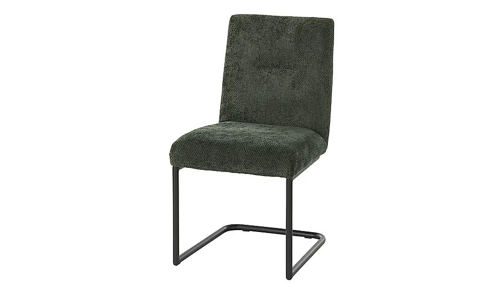 Schwingstuhl extra belastbar Talos ¦ grün ¦ Maße (cm): B: 51,5 H: 92,5 T: 6 günstig online kaufen