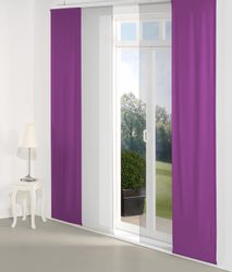 Wirth Schiebegardine "Dim out" Paneelwagen 1 Stk. tlg. inkl. Beschwerungsst günstig online kaufen