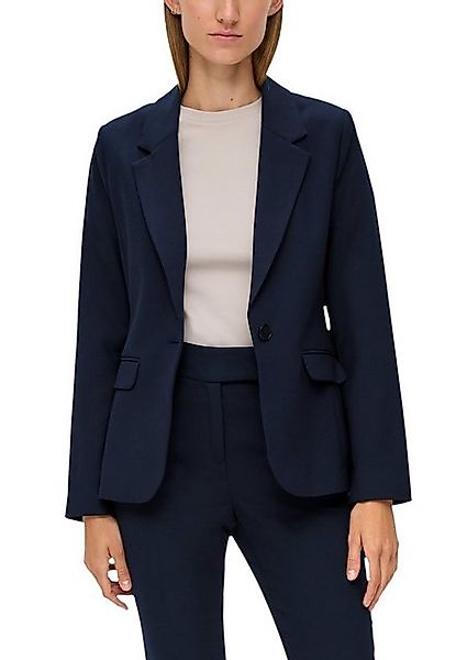 s.Oliver BLACK LABEL Kurzblazer mit Pattentaschen vorne günstig online kaufen