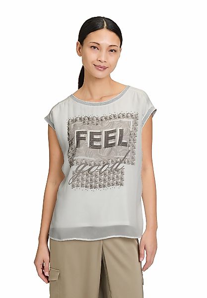Betty Barclay Kurzarmshirt "Damen mit Aufdruck" 1 Stk. Glitzersteine günstig online kaufen