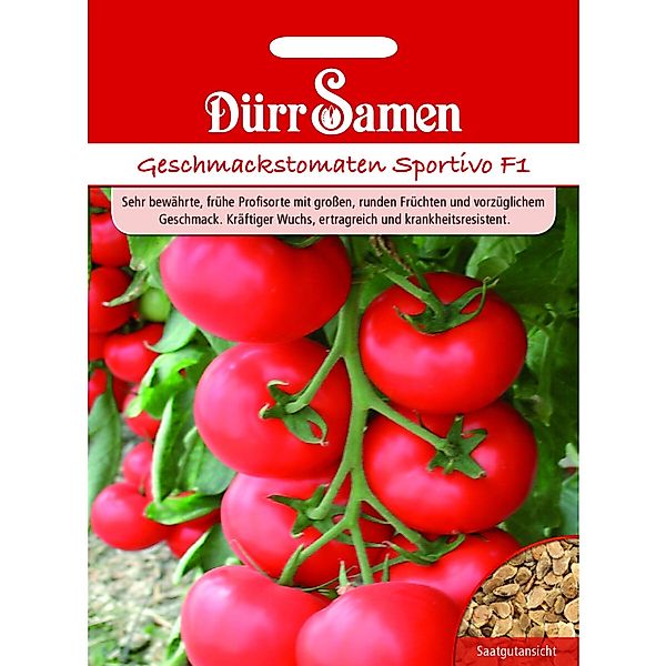 Dürr Samen Tomaten Sportivo F1 Saatgut günstig online kaufen