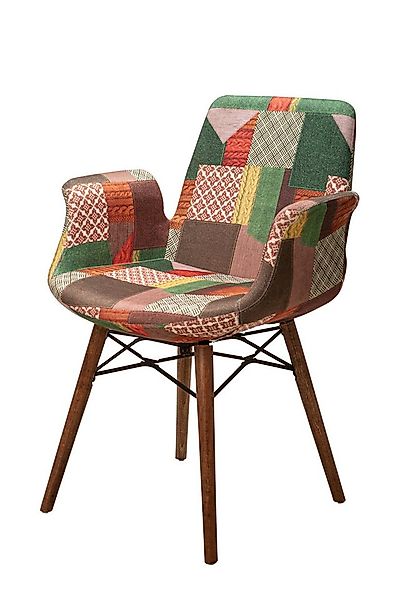 Stuhlmann Esszimmerstuhl Orlando (675C, 1 St), mit Metallgestell und Holzbe günstig online kaufen