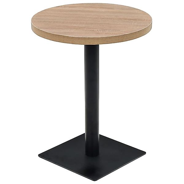 vidaXL Esstisch Bistrotisch MDF und Stahl günstig online kaufen