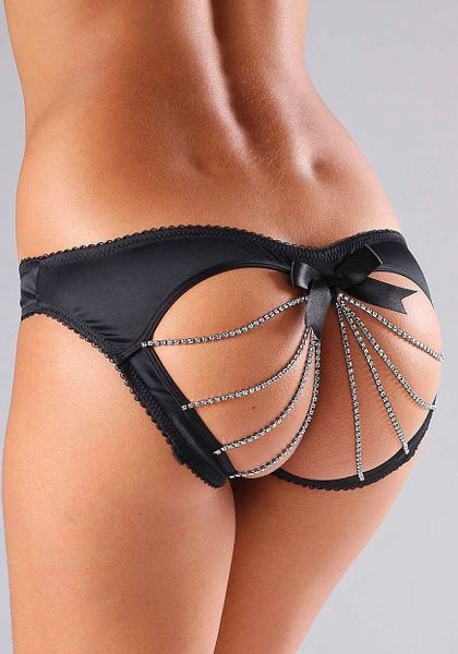petite fleur gold Slip-Ouvert mit Strassketten günstig online kaufen