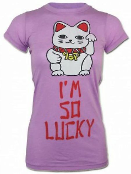 Local Celebrity Damen T-Shirt Lucky Cat (L) günstig online kaufen