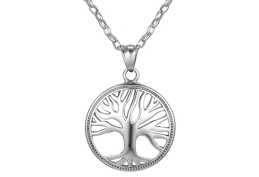 Morella Kette mit Anhänger Halskette 70 cm mit Anhänger (1-tlg), Silberne K günstig online kaufen