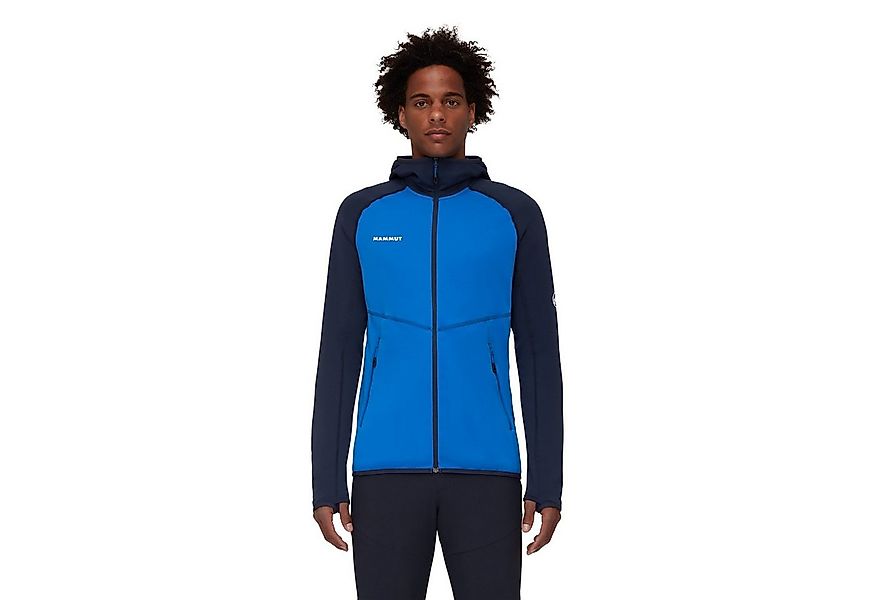 Mammut Fleecejacke Aconcagua ML (Midlayer) mit Kapuze eisblau/marineblau He günstig online kaufen