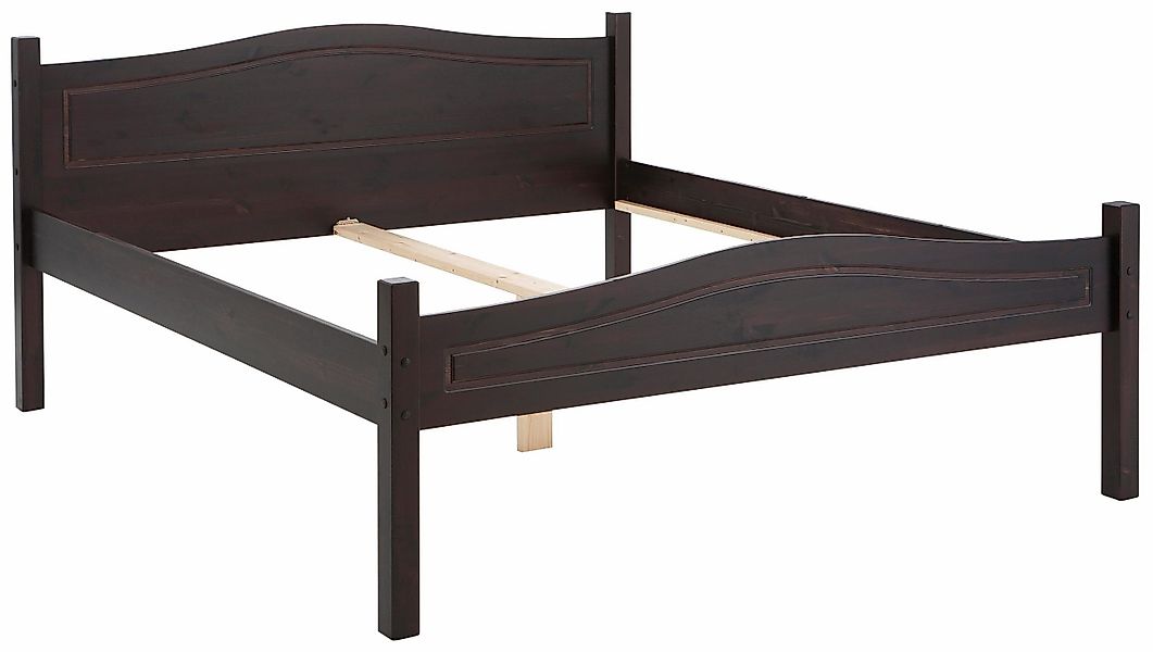 loft24 Bettgestell Barney, Bett, Doppelbett, Holzbett, günstig online kaufen