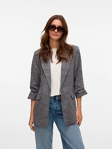 Vero Moda Longblazer "VMFRIDA LS REGULAR BLAZER NOOS", ohne Verschluss und günstig online kaufen