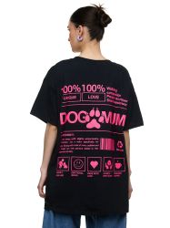 Worldclassca T-Shirt Worldclassca Oversized Print DOG günstig online kaufen
