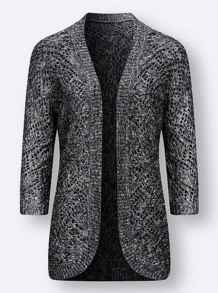 Sieh an! Strickjacke Ajour-Strickjacke 3/4-Arm Ajour günstig online kaufen