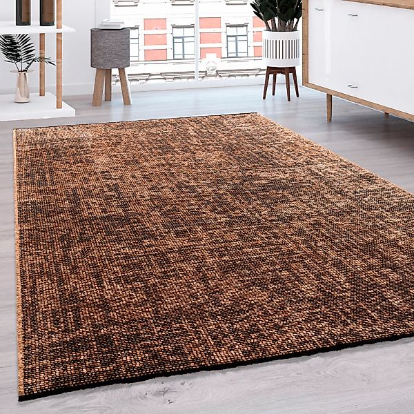 Paco Home Teppich "Melbourne 690" rechteckig 4 mm Höhe Flachgewebe, moderne günstig online kaufen