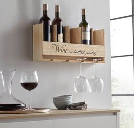 Home affaire Flaschenregal, mit Halterung für günstig online kaufen