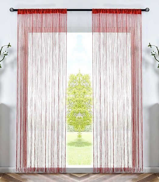 Gardinenbox Gardine, Kräuselband (2 St), transparent, günstig online kaufen