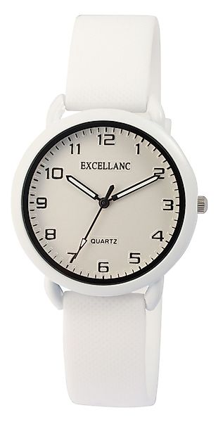 Excellanc Quarzuhr 1500007 mit Silikonarmband, Mineralglas, günstig online kaufen