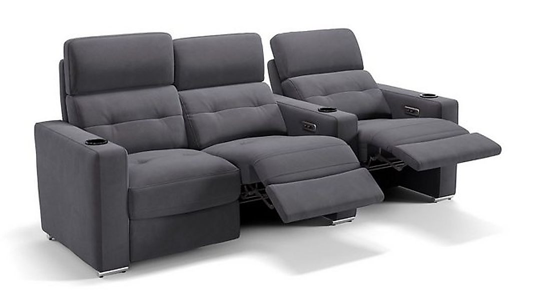 Sofanella 3-Sitzer Stoff BARI, Relaxcouch, Designersofa, Designer Sofa, 3er günstig online kaufen