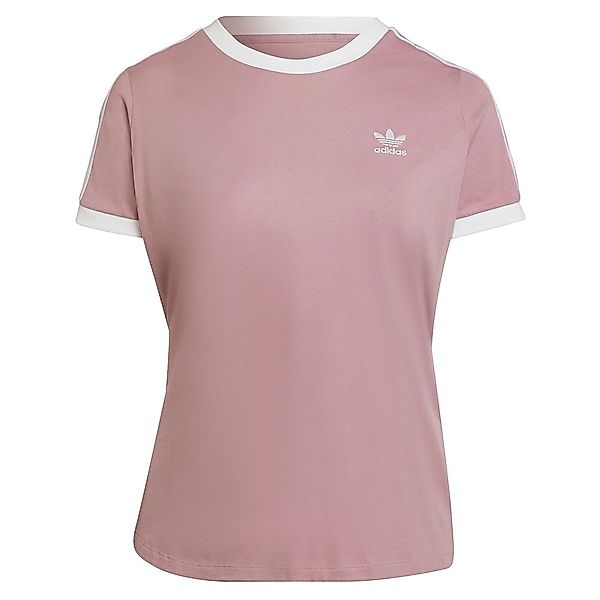 Adidas Originals 3 Stripes Big Kurzärmeliges T-shirt 1X Magic Mauve günstig online kaufen
