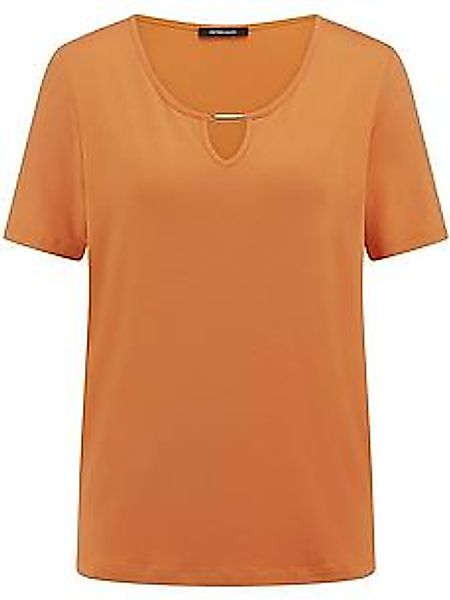Rundhals-Shirt Peter Hahn orange günstig online kaufen
