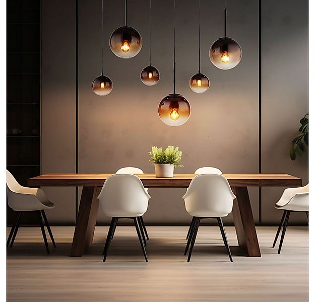 GLOBO LIGHTING Hängeleuchte, Leuchtmittel nicht inklusive, Pendellampe Wohn günstig online kaufen