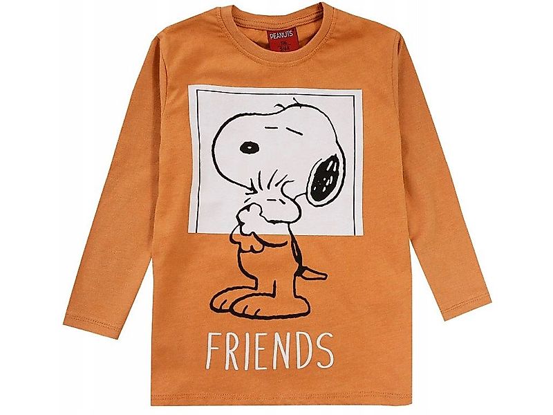 Snoopy Langarmshirt Peanuts Langarm Shirt Snoopy günstig online kaufen