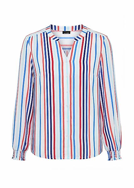 GOLDNER Klassische Bluse "Streifenbluse mit Smokbündchen" günstig online kaufen