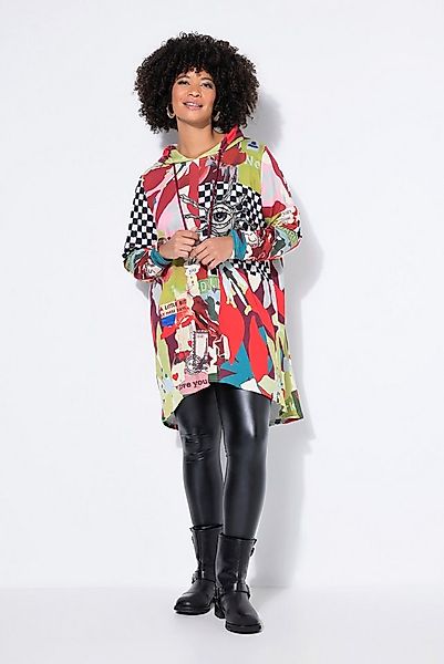 Angel of Style Sweatshirt Hoodie Oversize Fit Patchmuster Kapuze günstig online kaufen