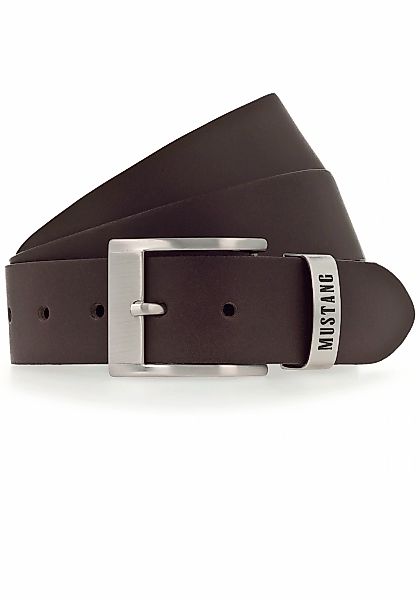MUSTANG Ledergürtel, Feine Haarnarbung, Vintagecharakter, 4 cm günstig online kaufen