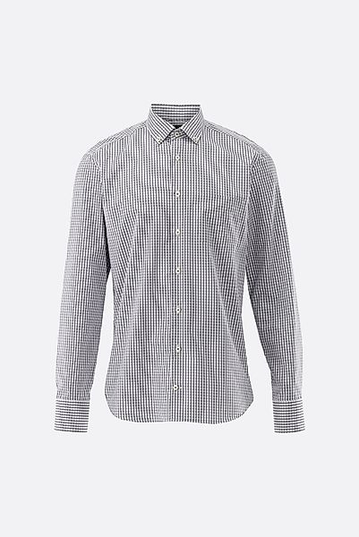 Bügelfreies Hemd kariert mit Button-Down Kragen günstig online kaufen