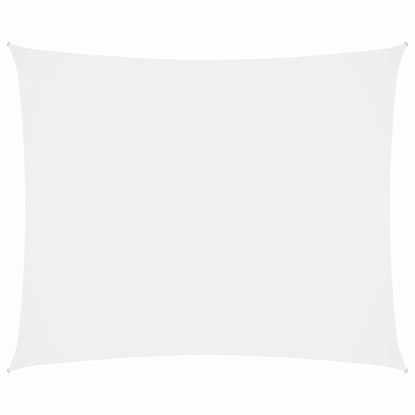 Sonnensegel Oxford-gewebe Rechteckig 4x6 M Weiß günstig online kaufen