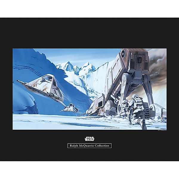 Komar Bild "Star Wars Classic RMQ Hoth Battle Snowspeeder" Star Wars 1 Stk. günstig online kaufen